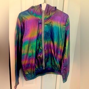 Pinkalicious Rainbow Chrome Jacket Hoodie